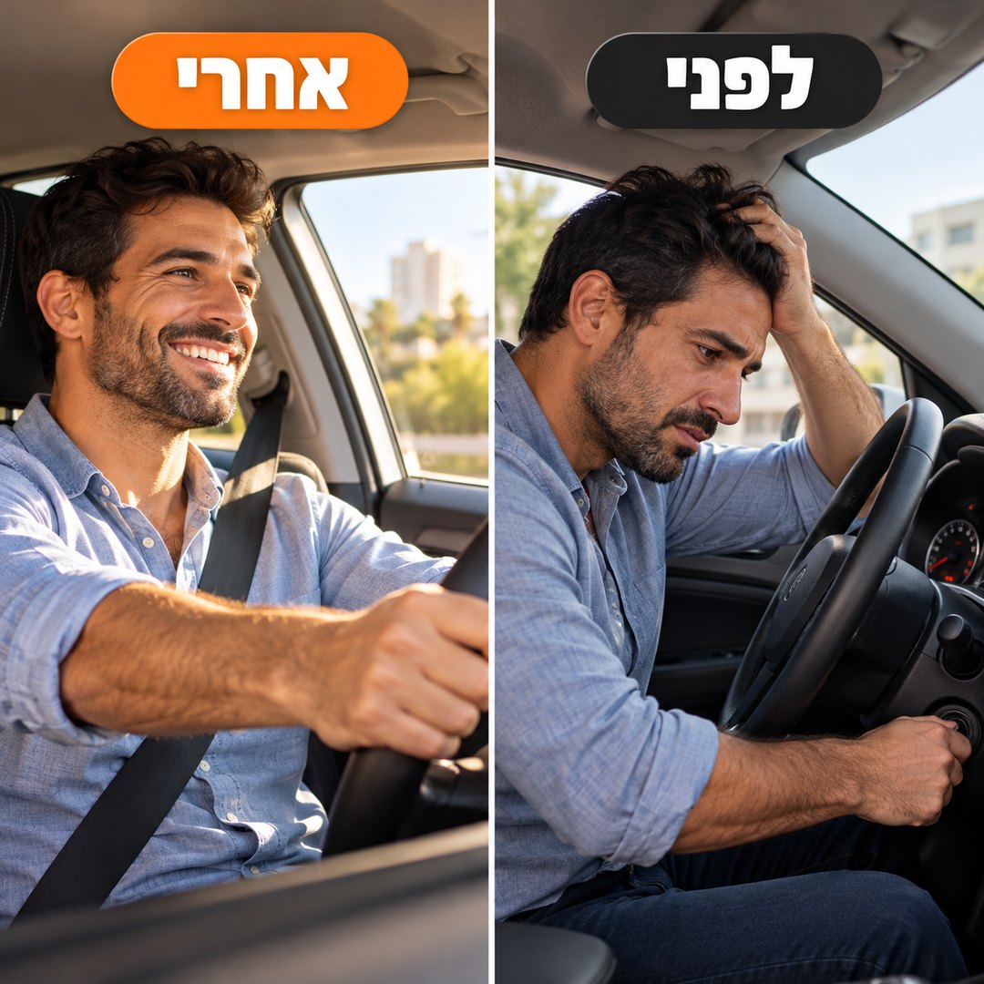 מטען מצבר חכם לרכב: לפני ואחרי